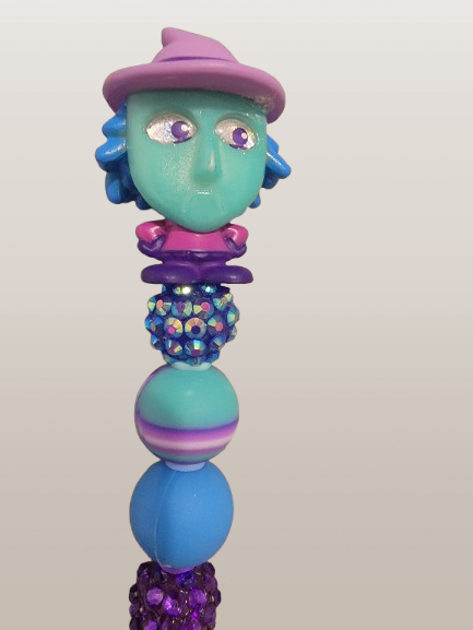 Beaded Pen – Disney Doorables "Barrel" Topper