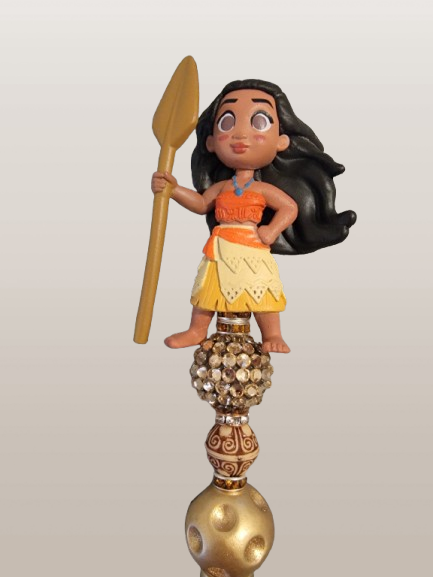 Beaded Pen – "Princess Moana" Edition