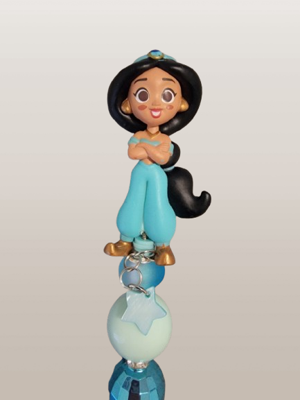 Beaded Pen – "Princess Jasmine" Edition