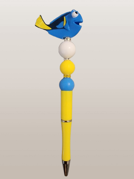 Beaded Pen – "Dory" Edition