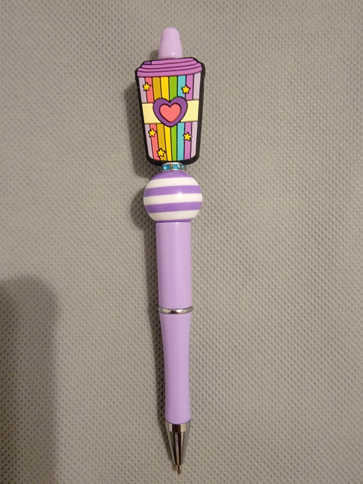 Beaded Pen – "Rainbow Smoothie" Edition