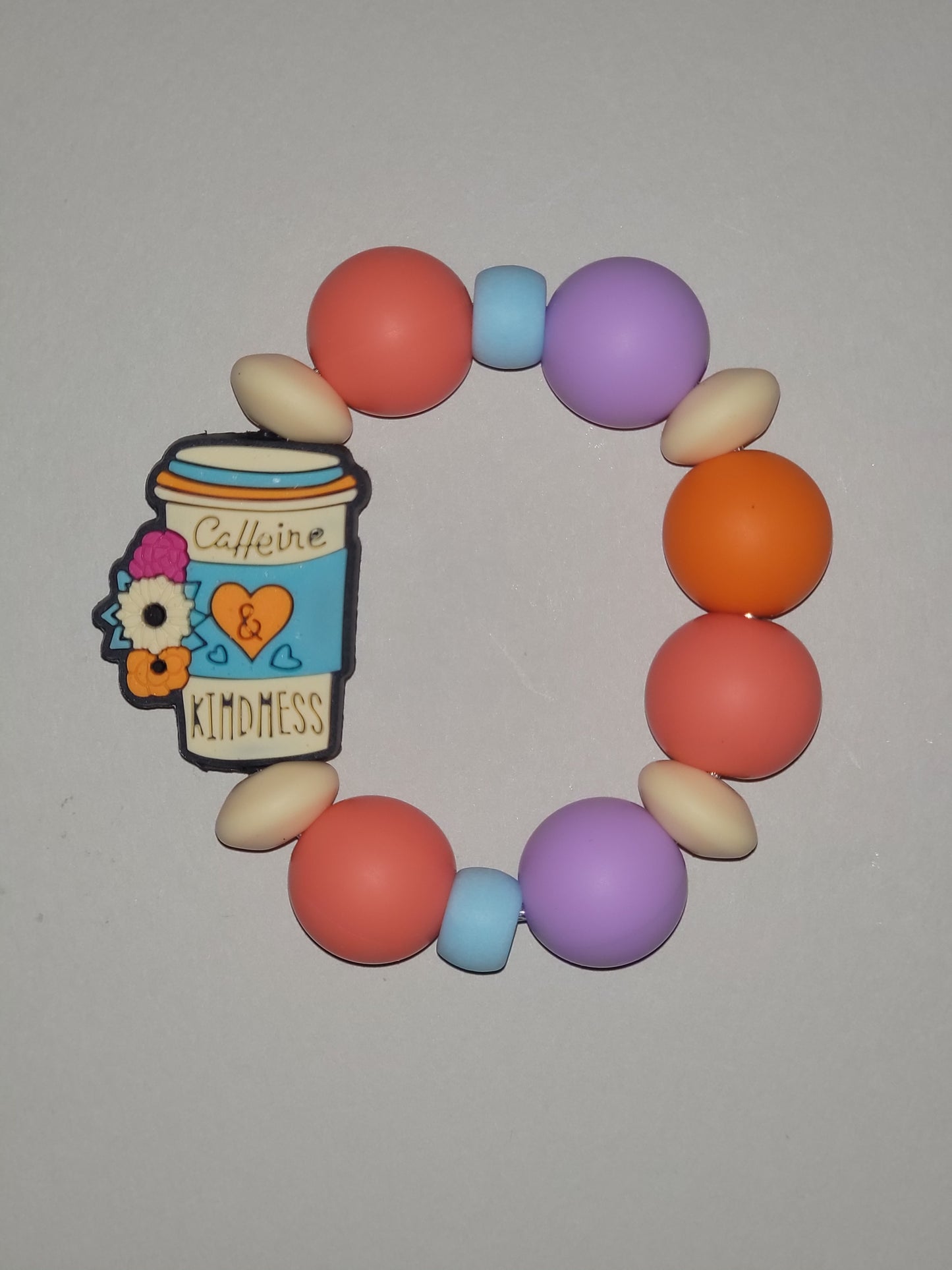 Caffeine & Kindness Tumbler Charm