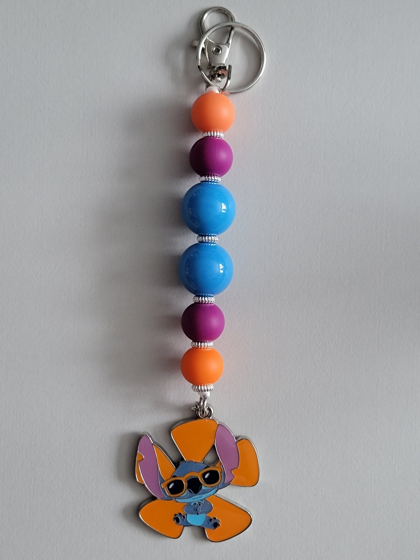 Ohana Adventure Charm & Keychain Combo 'Orange"