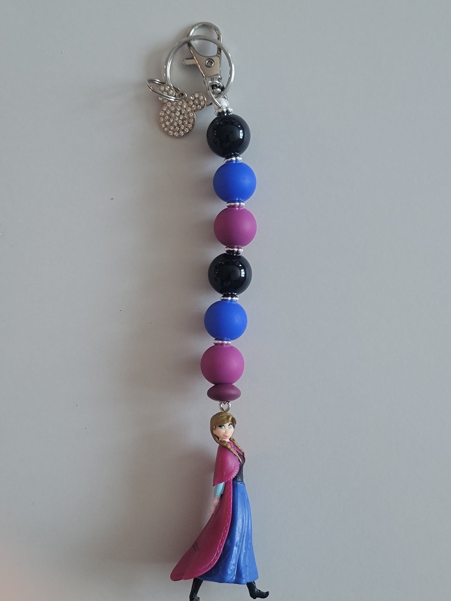 Frozen Grace Charm & Keychain Combo