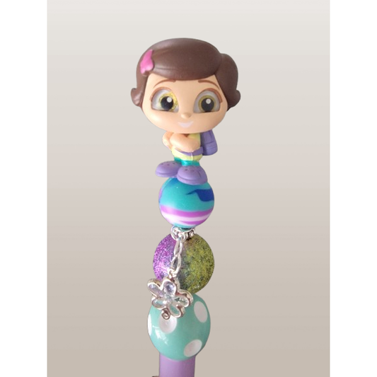 Beaded Pen – "Dora" Disney Doorables Edition