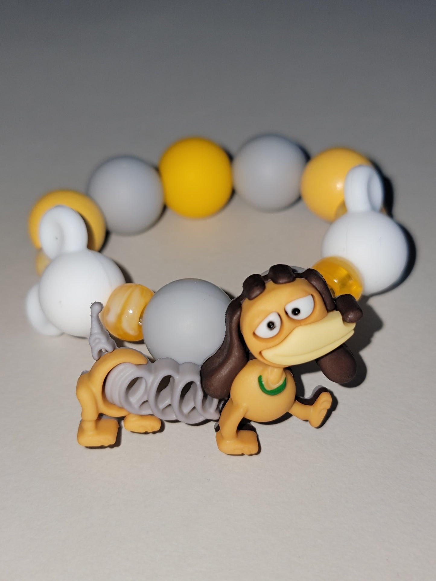 Slinky Dog Beaded Tumbler Charm