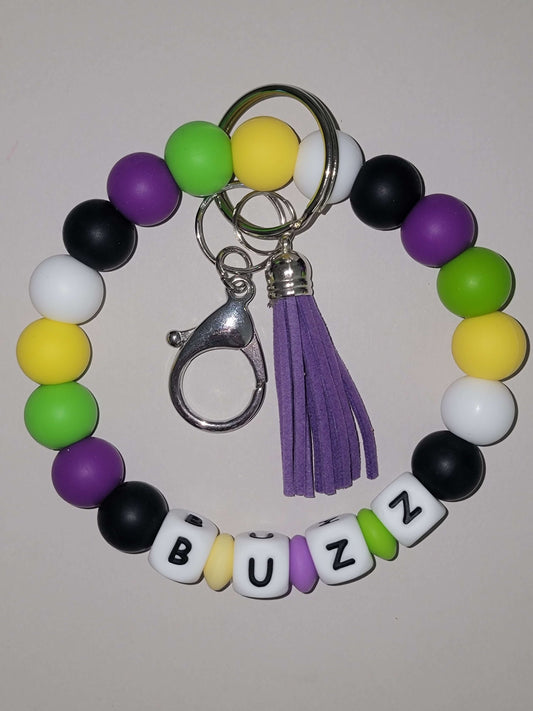 Space Ranger Beaded Wristlet