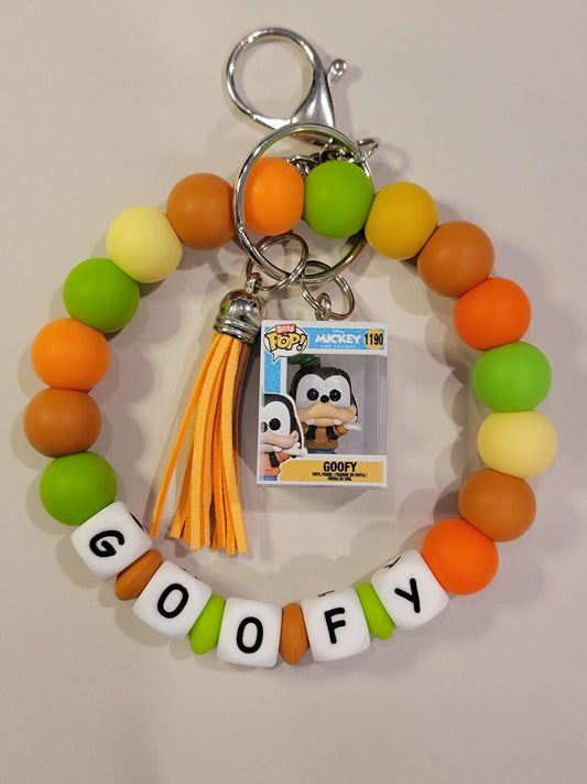 Goofy's Adventure Beaded Wristlet