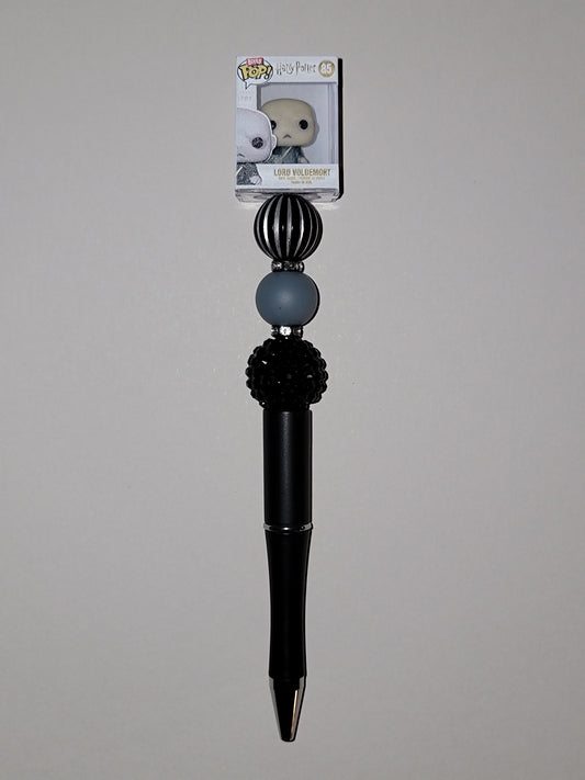 Dark Sorcery Beaded Pen (Bitty Pop)