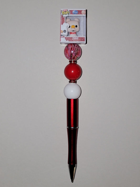 Phantom Paws Beaded Pen