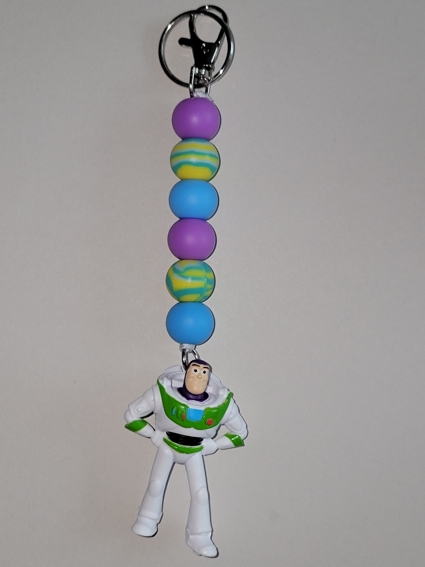 Galactic Explorer Charm & Keychain Combo
