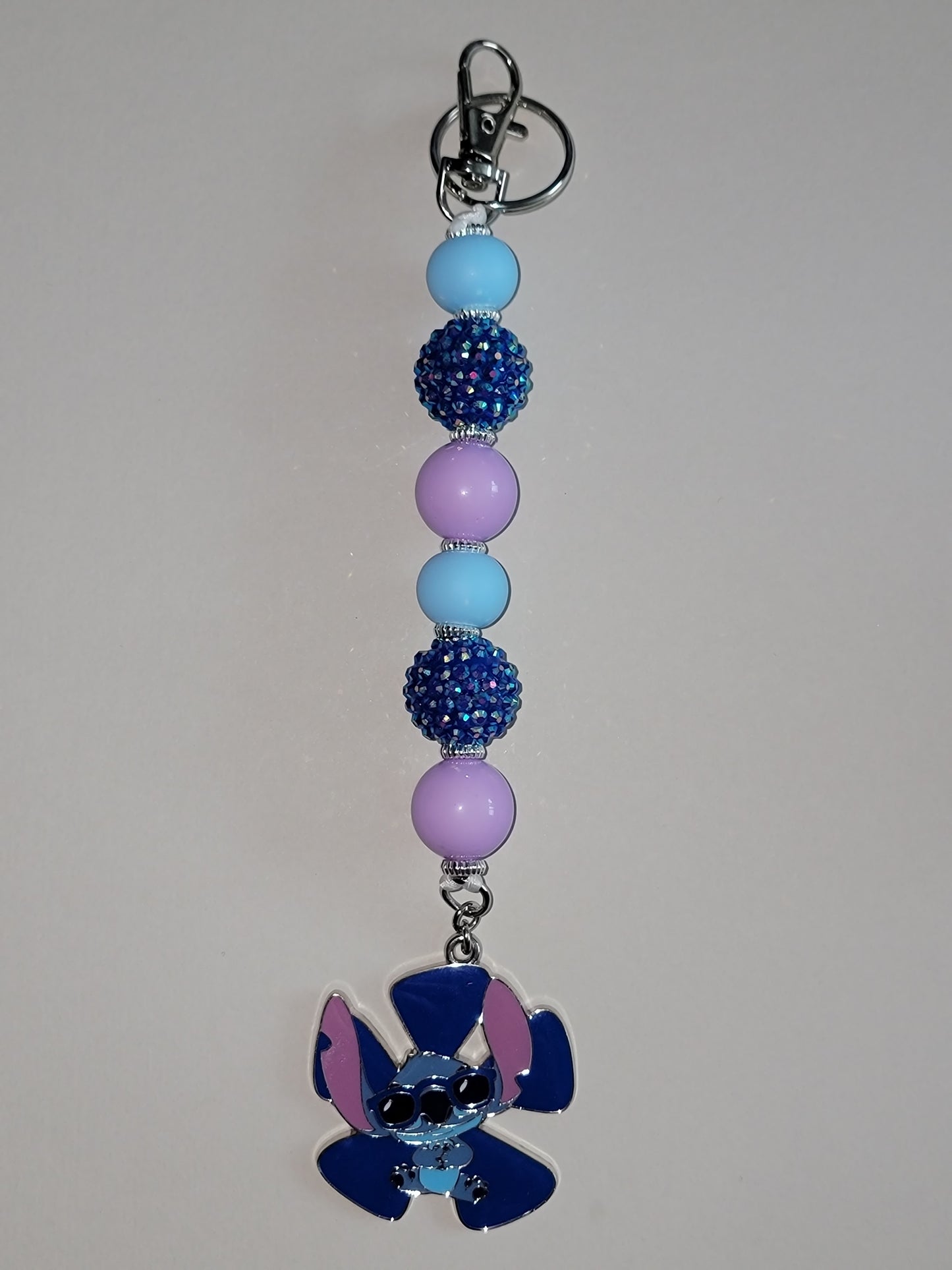 Ohana Vibes Charm & Keychain Combo "Blue"