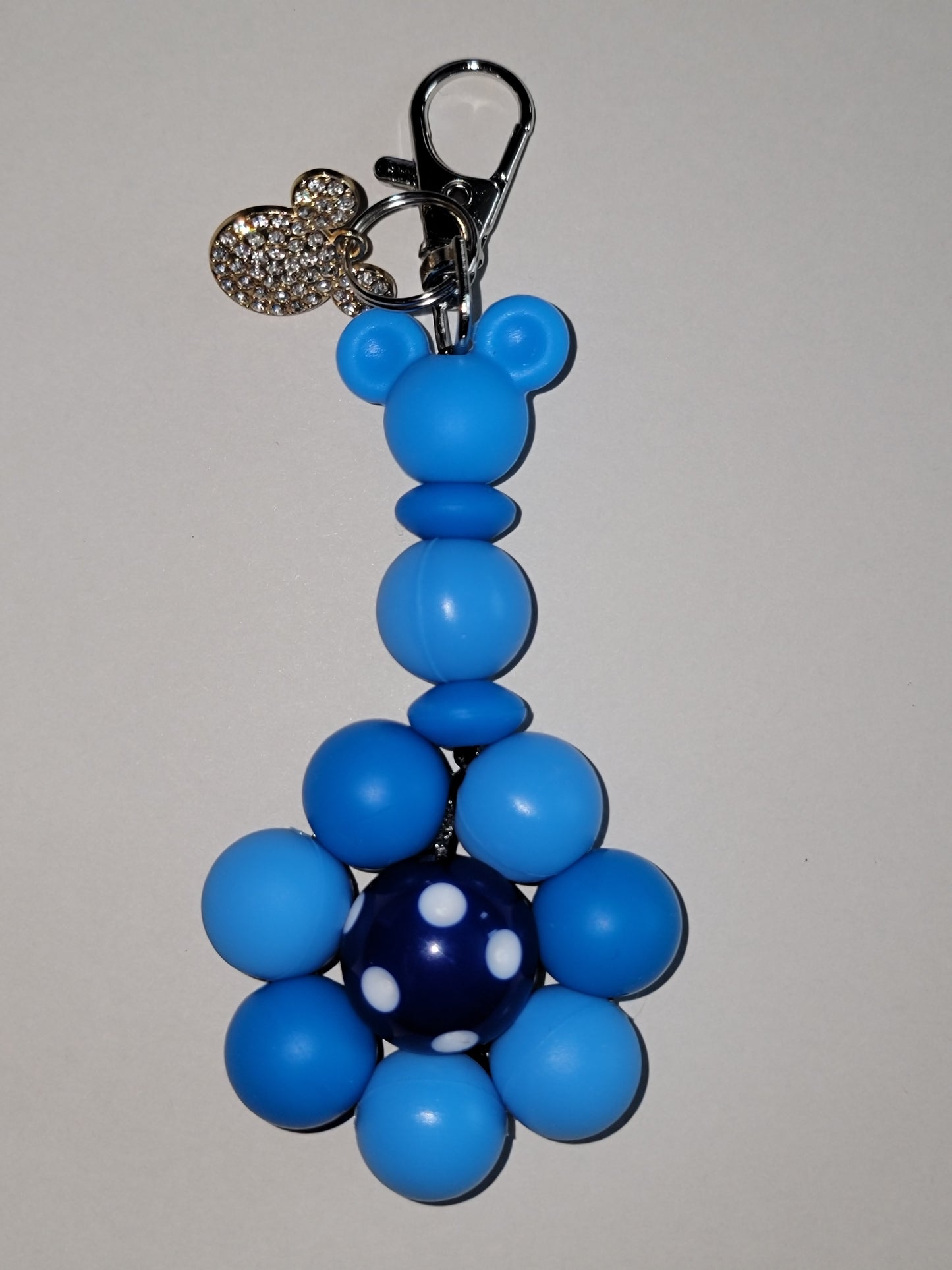 Polka Dot Magic Beaded Zipper Pull