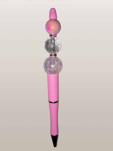 Beaded "Trio" Blush Pearl Pen - 21Wishes