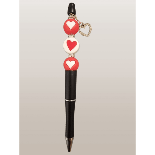 "Charming Heart" Beaded Pen - 21Wishes