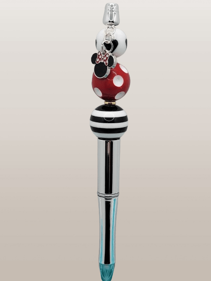 "Minnie Mouse" Beaded Pen - 21Wishes