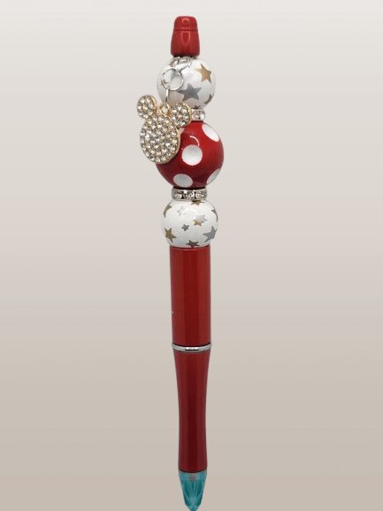 "Sparkly Mickey Mouse" Beaded Pen - 21Wishes